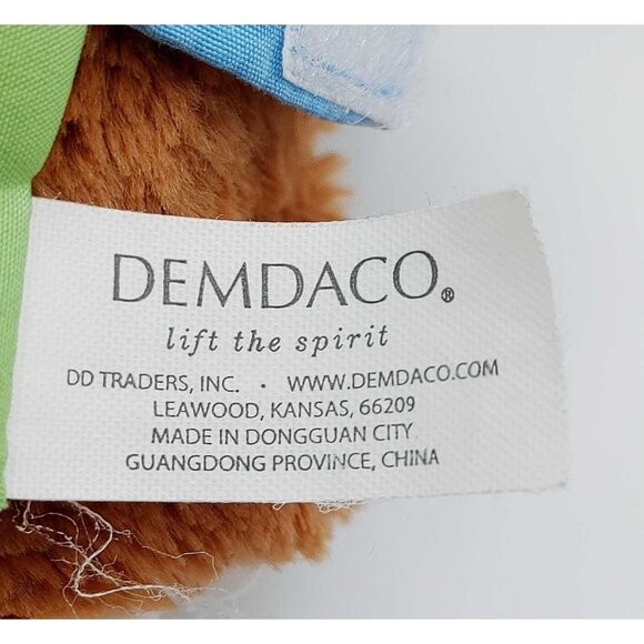 Demdaco Bingo Puppy Tan Dog Hand Puppet Plush 10" With Book Stuffed Animal Toy - Picture 9 of 9